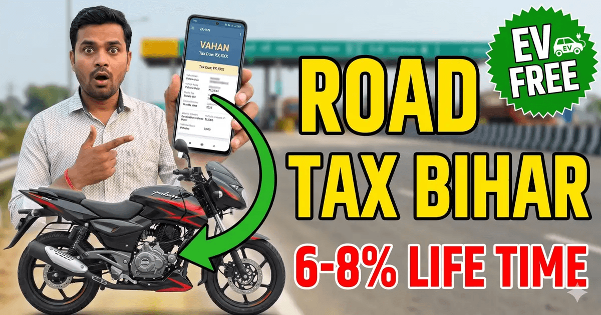 Bihar Road Tax Online Pay 2026 @vahan.parivahan.gov.in - Car/Bike ...