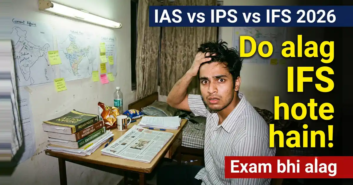 IAS, IPS Ya IFS - Exam Ek Hai Par Ek Naam Aisa Hai Jiska Exam Hi Alag Hota Hai, Aur Yahin Log Fanste Hain