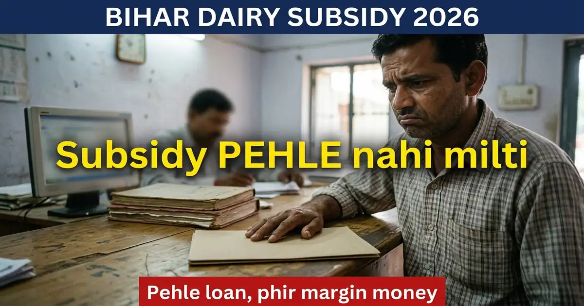 Dairy Ki Subsidy Aapke Khaate Me Nahi Aati - Wo Bank Ko Milti Hai, Aur Sabse Aakhir Me
