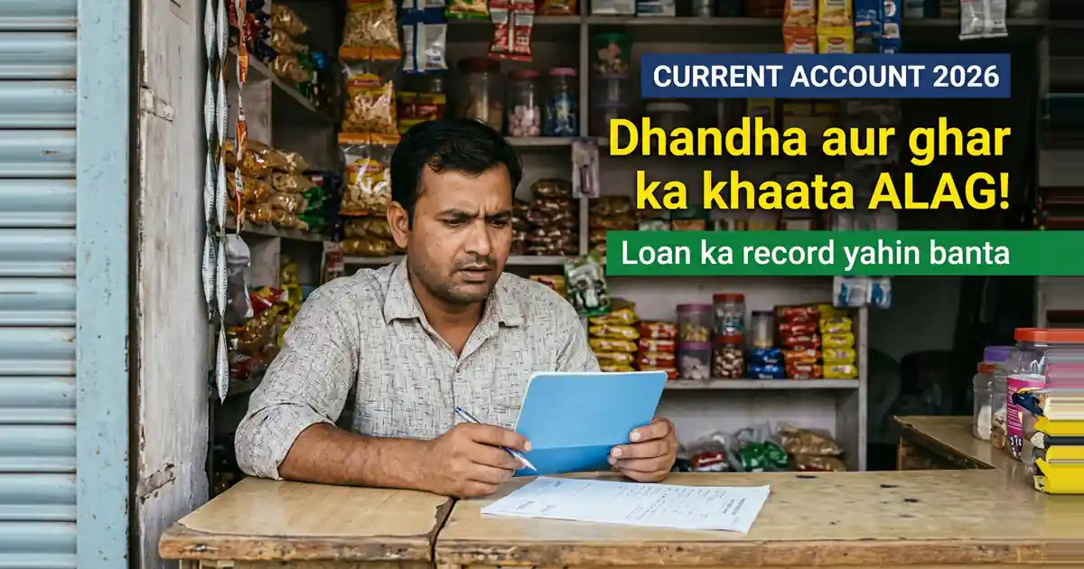 Current Account - Dhandhe Ka Paisa Ghar Ke Khaate Me Rakhna Sabse Mehngi Aadat Hai, Aur Uska Bill Loan Ke Din Aata Hai