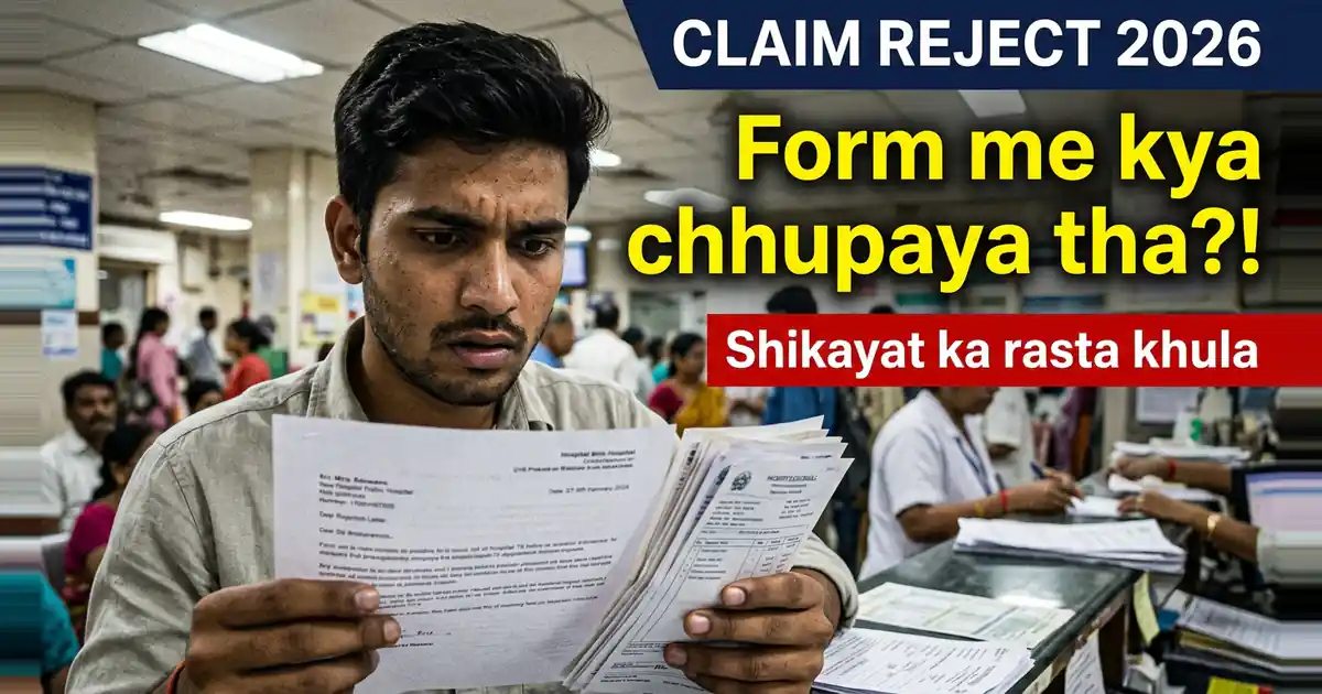 Claim Reject - Zyadatar Baar Company Ne Dhokha Nahi Diya Hota, Form Bharte Waqt Ek Baat Chhupa Di Gayi Hoti Hai