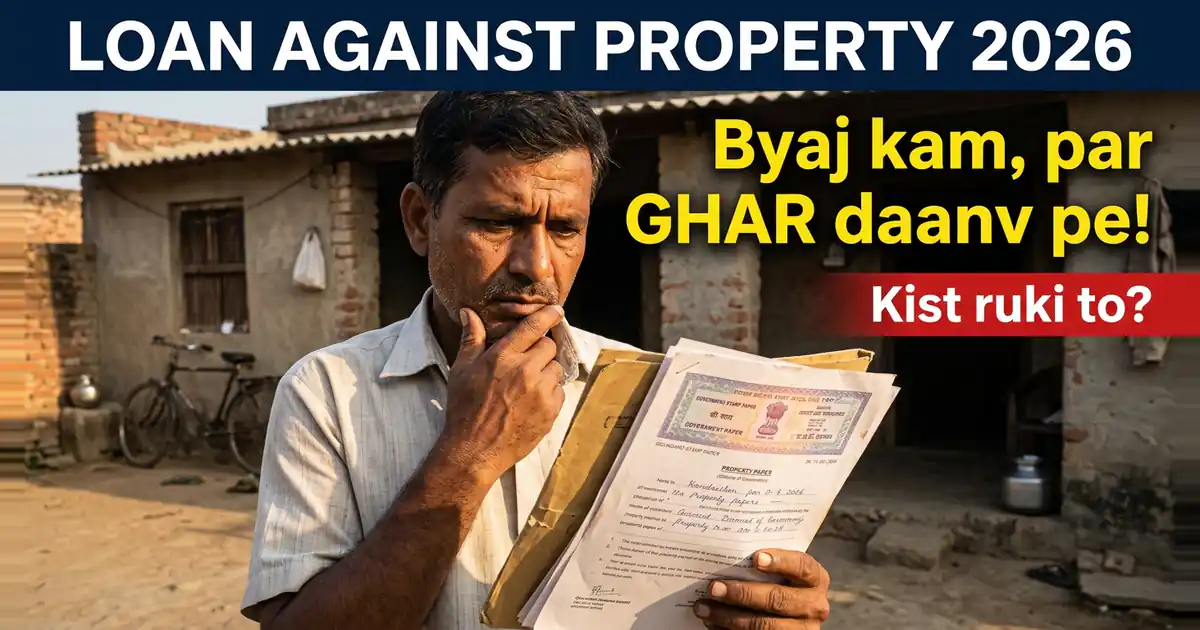 Loan Against Property - Sasta Isliye Hai Kyunki Uski Guarantee Aapka Ghar Hai, Aur Yahi Uska Asli Jokhim Hai