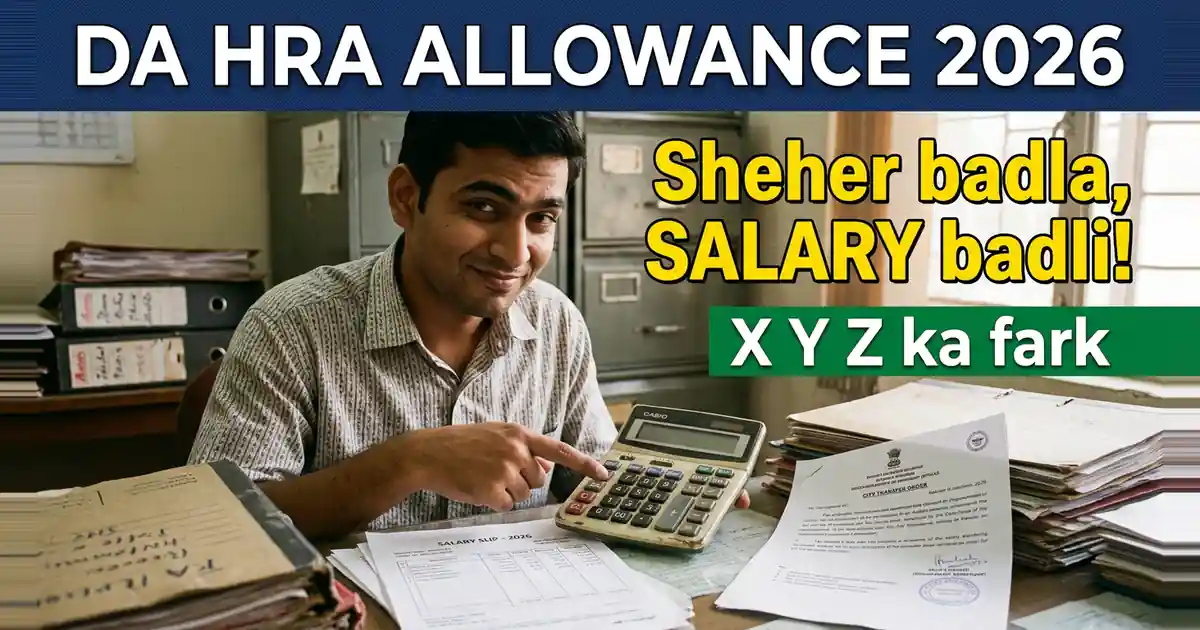 DA, HRA Aur Allowance - Aapki Tankhwah Ka Aadha Hissa Basic Se Bahar Banta Hai, Aur Sheher Badalne Se Badal Jaata Hai