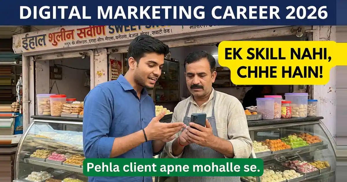 Digital Marketing Kaise Shuru Karein - Ye Ek Skill Nahi, Chhe Alag Kaam Hain