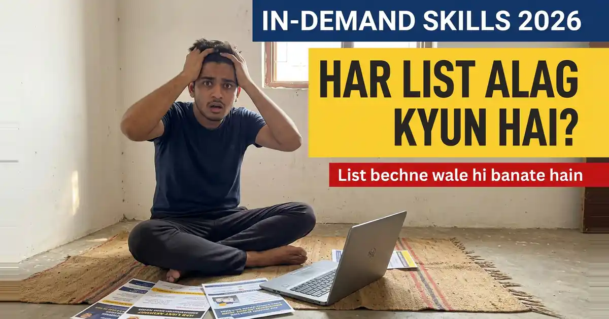 In-Demand Skills 2026 - List Yaad Karne Se Kuch Nahi Hoga, Skill Jaanchne Ka Tarika Seekho