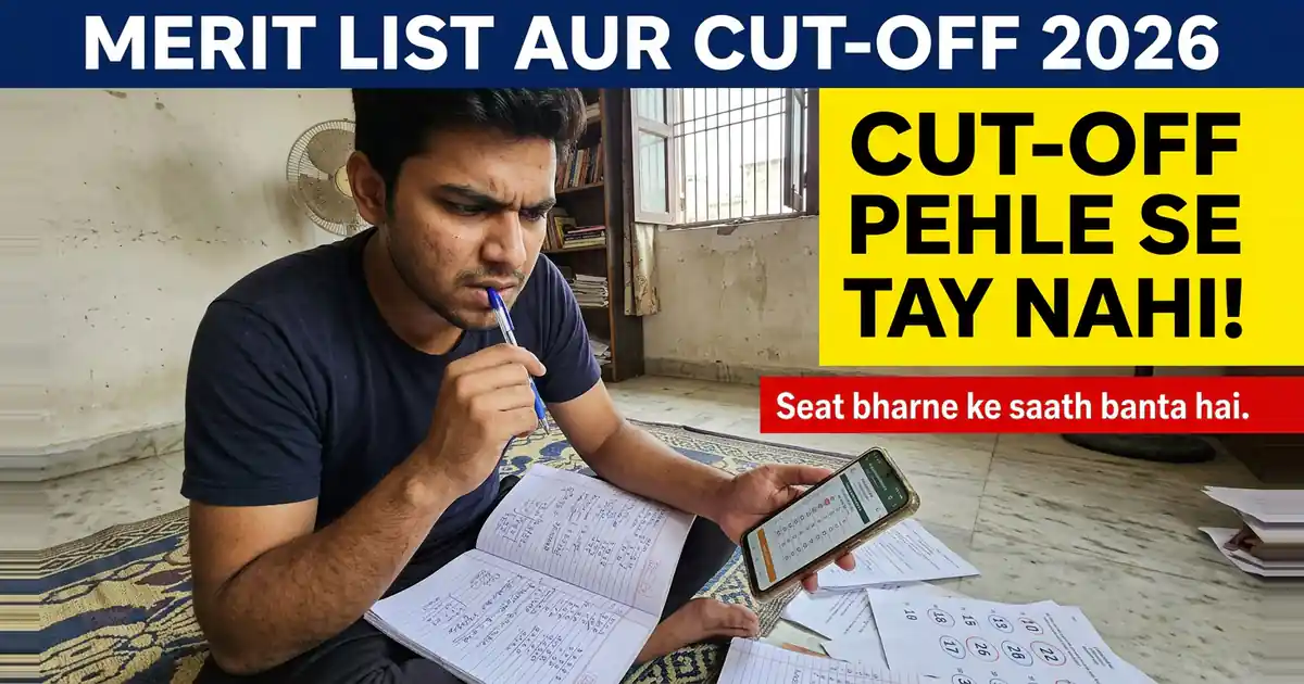 Cut-Off Pehle Se Tay Nahi Hota - Wo Seat Bharne Ke Saath Khud Banta Hai
