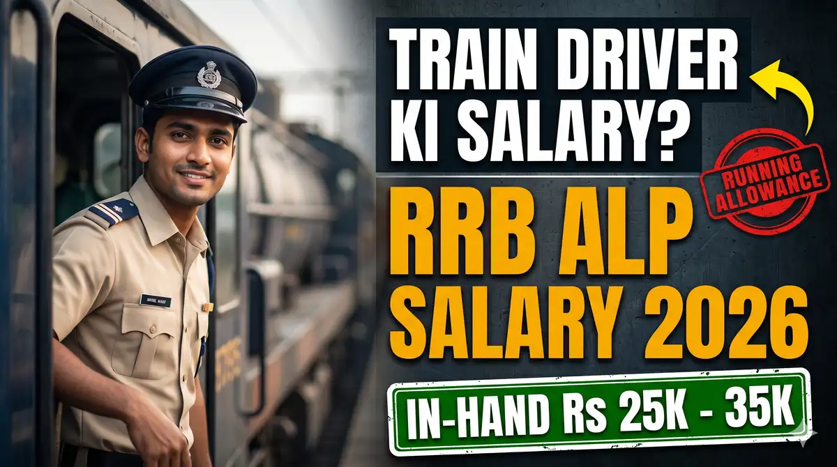 RRB ALP Salary 2026 - In-Hand Salary, Running Allowance, Pay Level + Job Profile