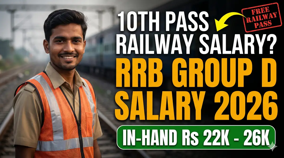 RRB Group D Salary 2026 - In-Hand Salary, Basic Pay, Allowances + Job Profile