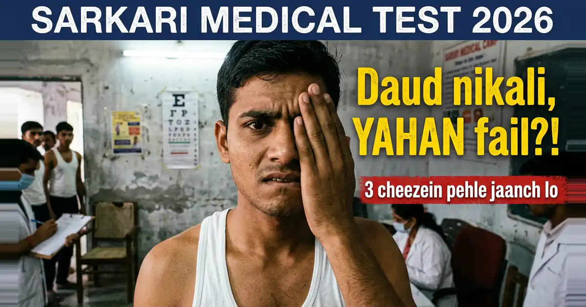 Medical Test - Yahan Log Mehnat Se Nahi, Us Kami Se Bahar Hote Hain Jo Unhe Apni Hi Nahi Pata Thi