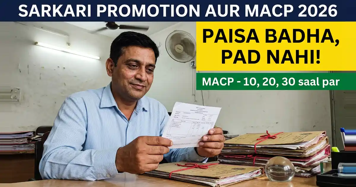 Sarkari Naukri Me Promotion - MACP Se Paisa Badhta Hai, Pad Nahi, Aur Yahi Sabse Badi Galatfehmi Hai