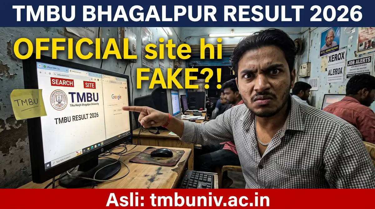 TMBU Result 2026 - Bhagalpur University Result Check, Asli Site tmbuniv.ac.in (tmbu.org FAKE)
