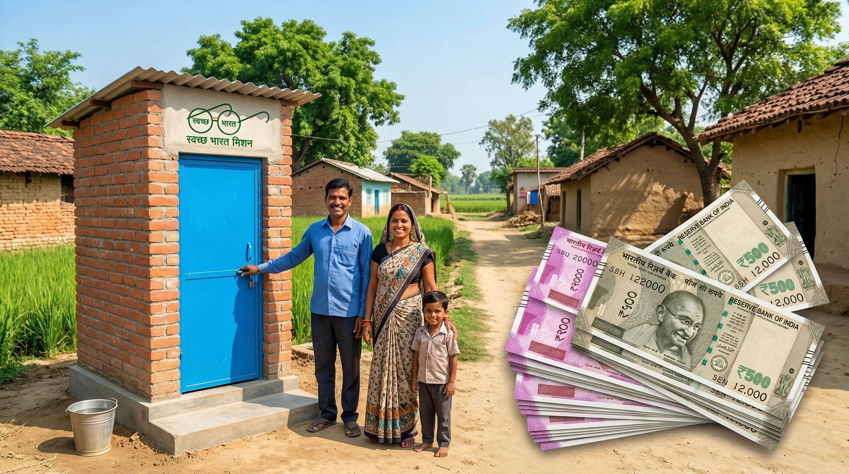 Bihar Free Shauchalay Yojana 2026 - ₹12,000 Toilet Construction Subsidy