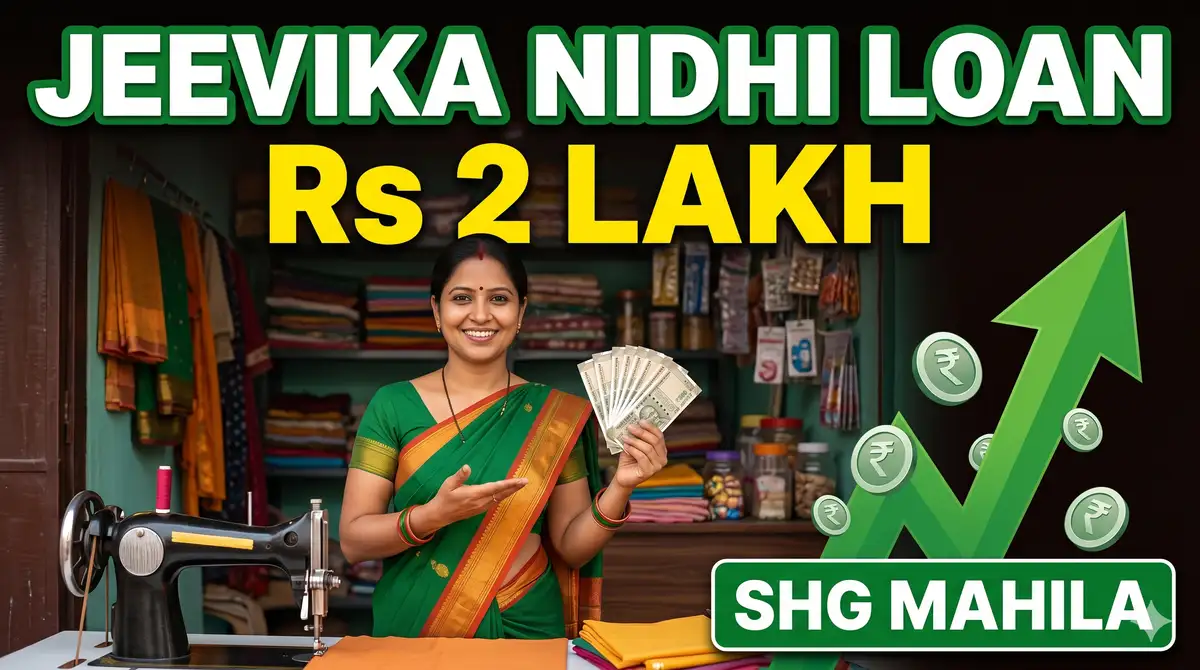 Bihar Jeevika Nidhi Loan 2026 - Rs 2 Lakh Tak SHG Loan Kaise Milega, Apply