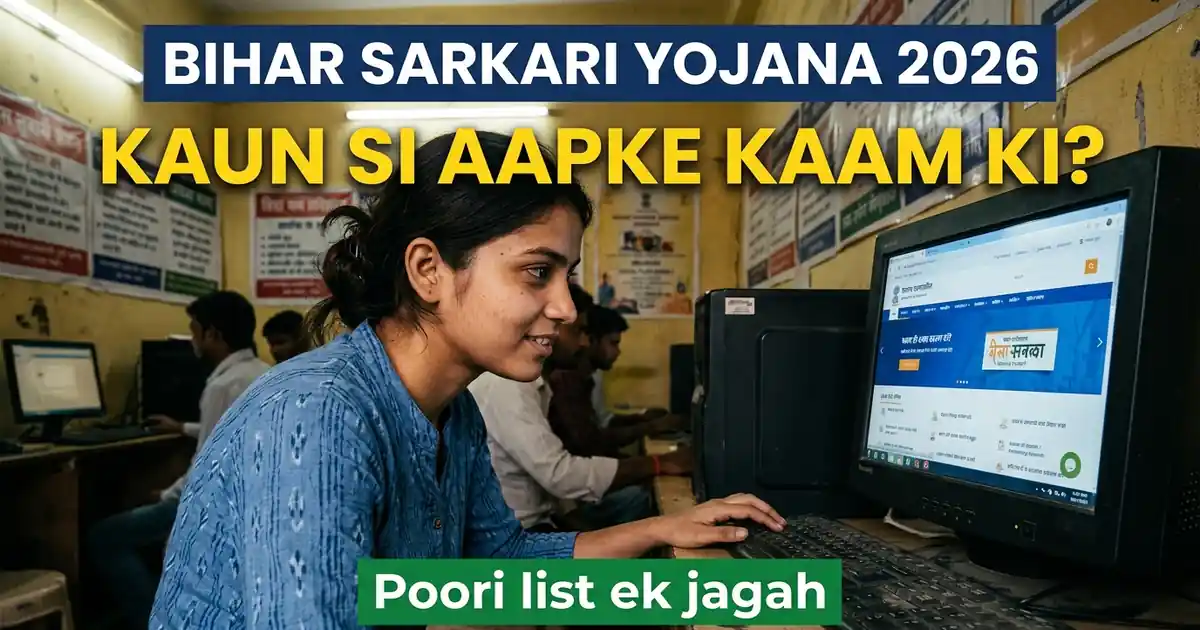 Bihar Ki Sarkari Yojanaayein - Ek Jagah, Aur Wo Do Kaagaz Jo Lagbhag Sab Me Lagte Hain