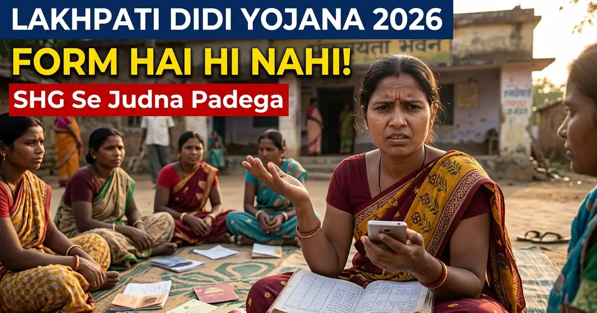 Lakhpati Didi Yojana 2026 - Koi Direct Apply Form Nahi Hai, Asli Rasta Ye Hai