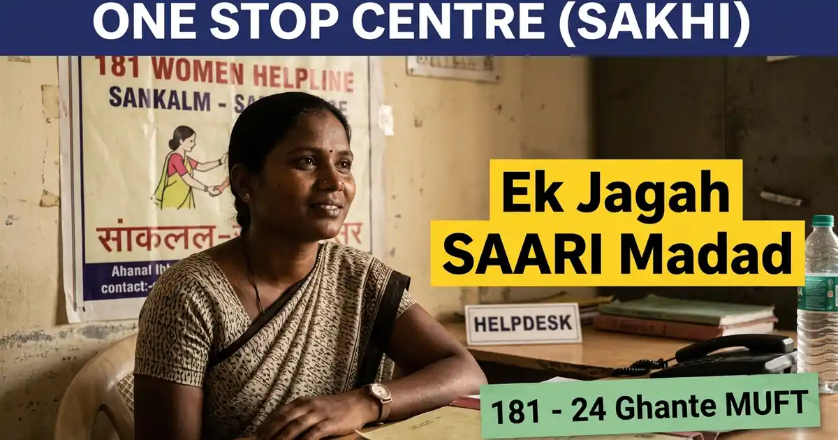 One Stop Centre (Sakhi) - Ek Hi Chhat Ke Neeche Police, Doctor, Wakil Aur Rehne Ki Jagah